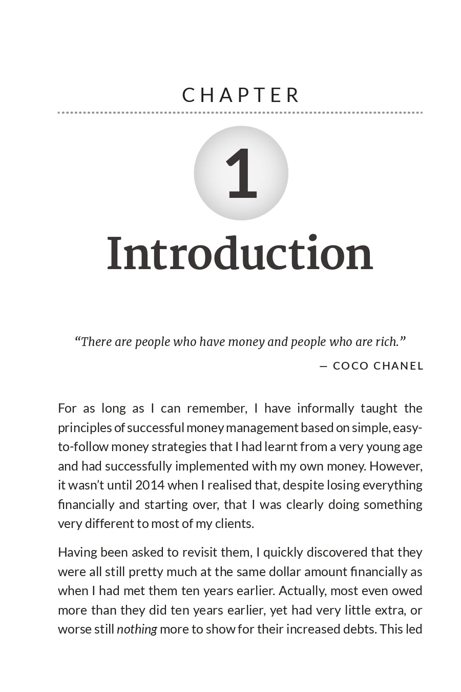 Why Me?: Why It's Not Just About the Money (The Money Management Series Book 1)
